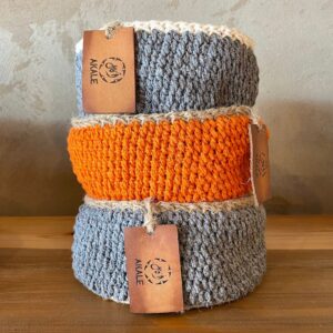 Panier en crochet