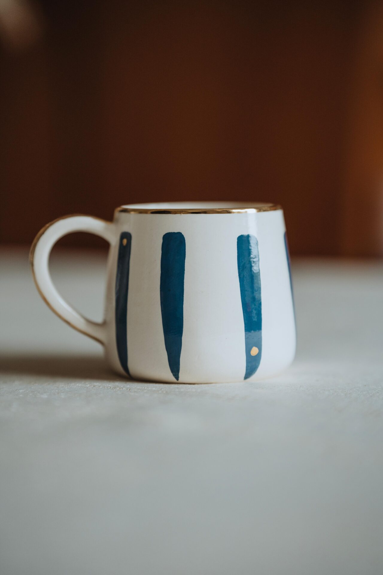Mug en Ceramique et Feuille d'or – Image 4
