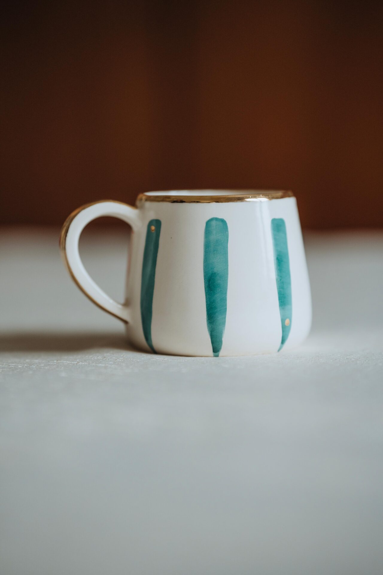Mug en Ceramique et Feuille d'or – Image 8